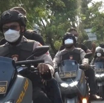 Jelang Idul Fitri 1443 Hijriah, Polsek Cengkareng Jakbar Giatkan Patroli Obyek Vital