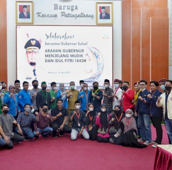 Jelang Lebaran, Gubernur Silaturahmi Bersama Organisasi Masyarakat dan Mahasiswa