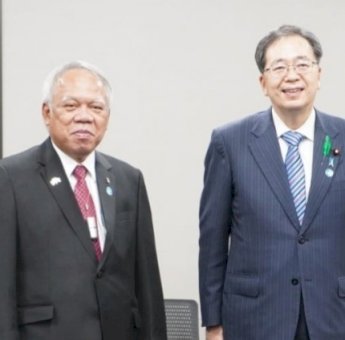Pertemuan Bilateral Menteri PUPR dengan Menteri Pertanahan, Infrastruktur, Transportasi dan Pariwisata Jepang, Ini yang Dibahas