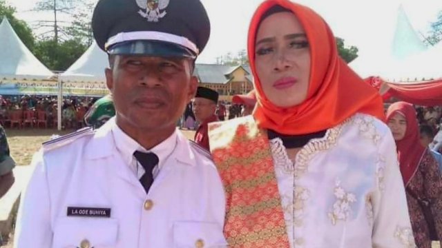 Kepala Desa Batuatas Barat, La Ode Buhiya. (Istimewa)