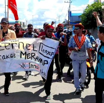 Ratusan Mahasiswa di Merauke Gelar Unjuk Rasa, Tuntut Akses Internet Dipulihkan