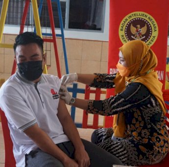 BIN Sulsel Vaksin 489 Warga Binaan Lapas Bulukumba