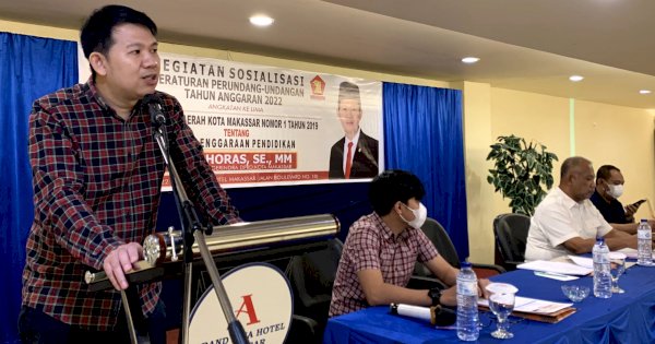 Peduli Masa Depan Bangsa, Eric Horas Sosialisasikan Perda Penyelenggaraan Pendidikan