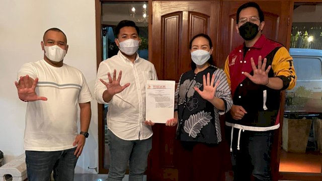 Garin Yudha Primaditya resmi memimpin Tidar Kota Samarinda usai menerima SK, Jumat (8/4/2022). (Foto: Istimewa)