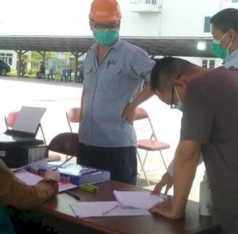 Tenaga Kerja Asing di PLTU Jeneponto Ikuti Vaksinasi Covid-19