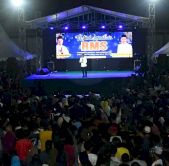 Ribuan Warga Pinrang Padati Malam Grand Final Festival Ramadan RMS NasDem