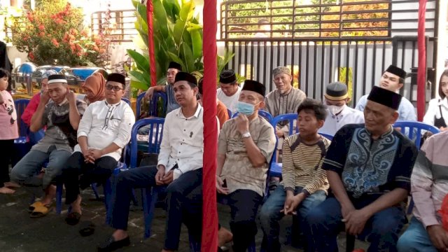 Ketua DPRD Makassar, Rudianto Lallo saat menghadiri undangan buka puasa tokoh masyarakat Kabupaten Gowa, Irfan Aghasar, Kamis (28/4/2022). (Foto: Istimewa)