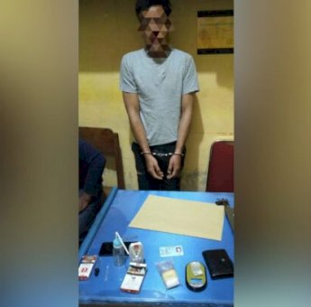 Sat Resnarkoba Polres Muna Amankan Pengedar Sabu