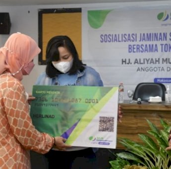 Legislator Pusat Aliyah Mustika Sosialisasikan Manfaat Jadi Peserta BPJS Ketenagakerjaan