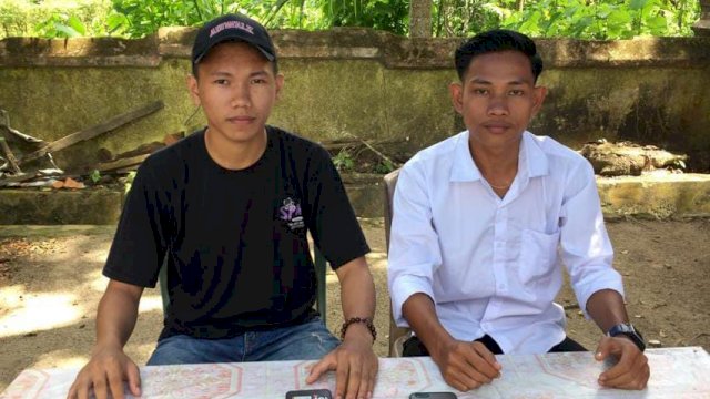 Ketua Formak Irzan Pagala (kanan) dan Wakil Ketua Formak Syahri Ramadhan (kiri). 