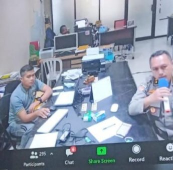 Bantuan Tunai Pangan Tahun 2022 Akan Disalurkan Sebelum Lebaran, Bidkeu Polda Banten Ikuti Vicon Sosialisasi Program Penyalurannya