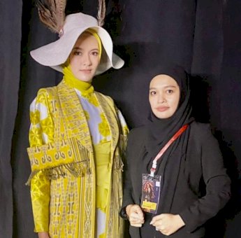 Rancangan Busana Aida Aho Asal Muna Tampil di Gelaran IFW Jakarta