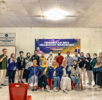 Peringati Harlah PMII ke-62, PC PMII Kota Baubau Launching Kegiatan Bina Kelurahan Waborobo