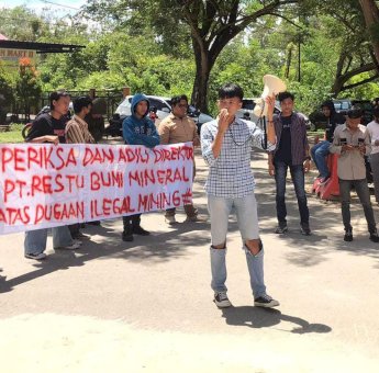 GAM Sultra Laporkan PT RBM ke Polres Konawe atas Dugaan Ilegal Mining