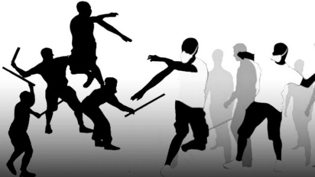 Bentrokan antar warga. (Ilustrasi)