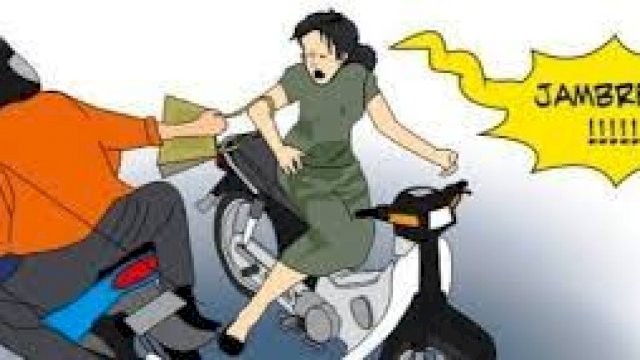 Ilustrasi Jambret/Begal. (Radar Bogor)