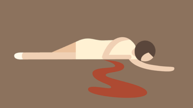 Ilustrasi Wanita Dibacok. (Merdeka)