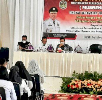 Hadiri Musrembang di Dua Kecamatan, Ini Harapan Ketua DPRD Luwu Timur