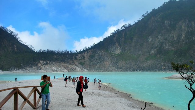 Kawah Putih Ciwidey, Bandung, Jawa Barat. (Istimewa)