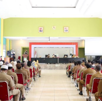 Tindak Lanjuti Instruksi Presiden, Pemkab Luwu Timur Gelar Rakor Percepatan Penanganan Covid-19