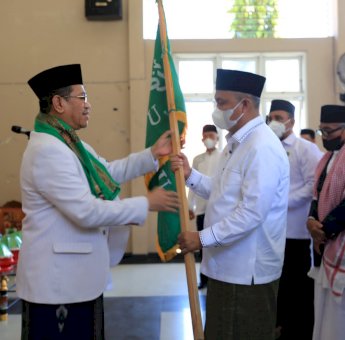 Ketua Tanfidziyah PWNU Sulsel Lantik Budiman Jadi Mustasyar NU Luwu Timur