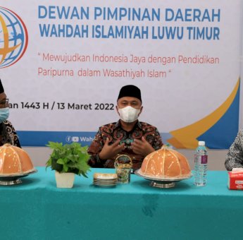 Budiman Optimis Wahdah Islamiyah Luwu Timur Mampu Implementasikan Visi dam Misi Organisasi