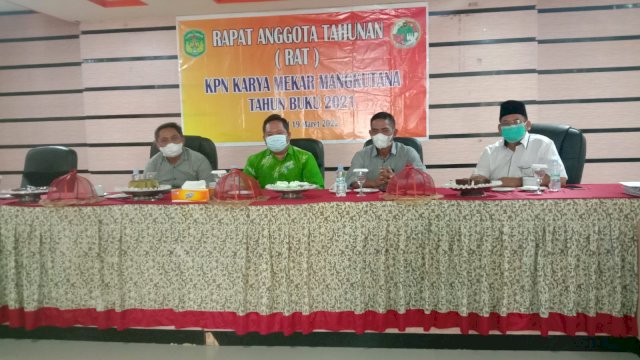 Rapat Anggota Tahunan (RAT) Koperasi Pegawai Negeri (KPN) Karya Mekar Tahun Buku 2021