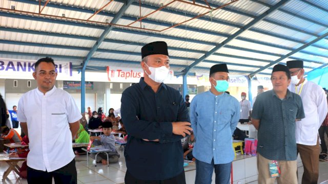 Bupati Luwu Timur, H. Budiman menghadiri acara Pembukaan Ramadhan Festival 2022.