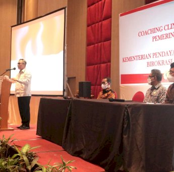 Budiman Buka Coaching Clinic Kebijakan Reformasi Birokrasi Pemkab Luwu Timur