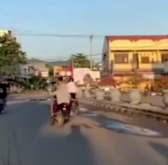 Tim Sabhara Polda Sulbar Bubarkan Aksi Balapan Liar Jelang Lebaran