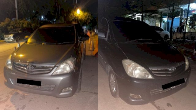 Mobil bermuatan barang ilegal yang berhasil diamankan Bea Cukai Batam dan Ditpolairud Polda Kepri. (Istimewa)