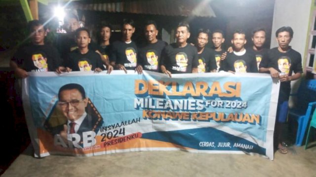 Deklarasi Mileanies di Kabupaten Konawe Kepulauan, Kamis (05/05/2022). (Ist)