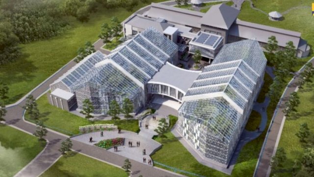 Gambar Desain Wisata Taman Anggrek Bogor. (Ist)