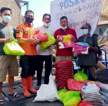 Kebakaran di Antang Kota Makassar, Gubernur Andi Sudirman Kirim Bantuan