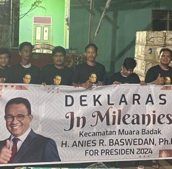 Yakin Bisa Bangun Persatuan, Anak Muda Kutai Kartanegara Deklarasikan Anies Baswedan Presiden 2024