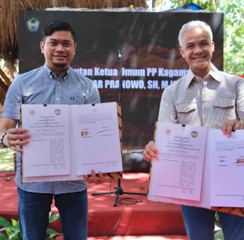 Adnan Purichta dan Ganjar Pranowo Teken MoU, Bentuk Desa Inklusi di Gowa