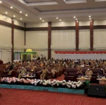 Di Halal Bi Halal Usai Idul Fitri 1443 Hijriah, Gubernur Malut Tegas ke ASN: Fokus Kerja di Sofifi