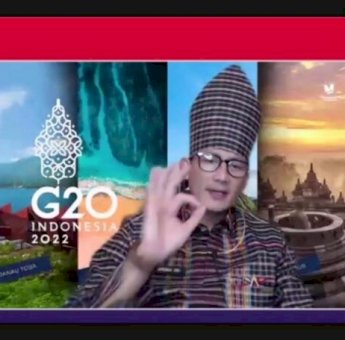 Tenun Sutra Mandar dan Syal Songke Manggarai Dipromosikan di 1st TWG 2022 Labuan Bajo