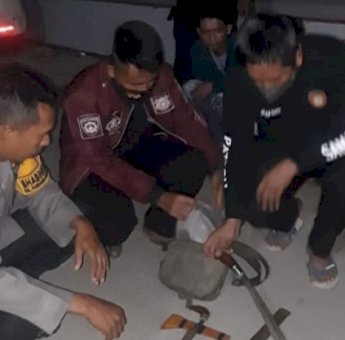 Empat Remaja Bersenjata Tajam Diamankan Polisi di Gowa, Dua Diantaranya Residivis Pencuri Velg Mobil