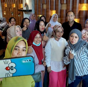 Safari Idul Fitri 1443 Hijriah, Ashabul Kahfi Ajak Group Wanita Hebat Ikut Program Vaksin Booster