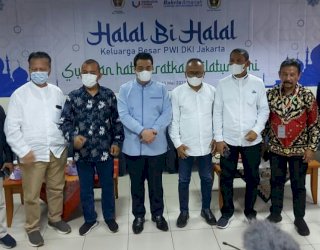 Hadiri Halal Bi Halal PWI, Wagub DKI Jakarta: Terima Kasih Wartawan Sudah Berjuang Selama Pandemi Covid-19