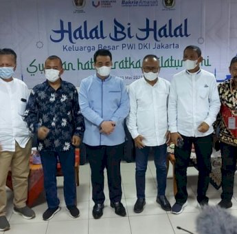 Hadiri Halal Bi Halal PWI, Wagub DKI Jakarta: Terima Kasih Wartawan Sudah Berjuang Selama Pandemi Covid-19