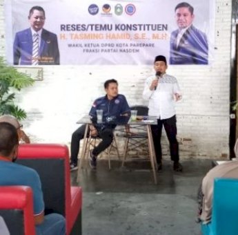 Wakil Ketua DPRD Parepare Tasming Hamid Siap Perjuangkan Aspirasi Warga