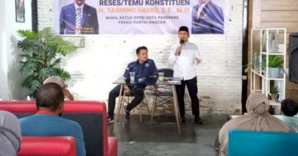 Wakil Ketua DPRD Parepare Tasming Hamid Siap Perjuangkan Aspirasi Warga