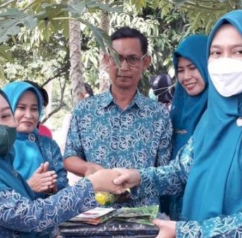Ciptakan Kemandirian Pangan di Desa, PKK Luwu Utara Bagi-bagi Benih Sayuran