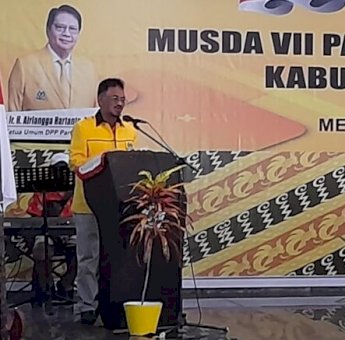 Dominikus Ulukyanan Nahkodai Partai Golkar Merauke