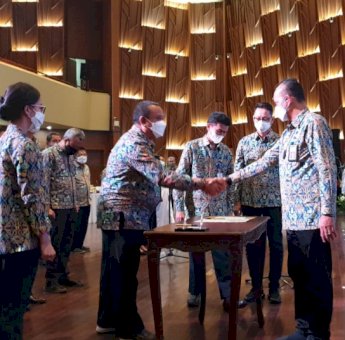 Dirjen Perumahan Kementerian PUPR Lantik 278 Pejabat Perbendaharaan