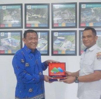 Perumda Tirta Mangkaluku, Terima Kunjungan Studi Banding PAM Tirta Alam Tarakan