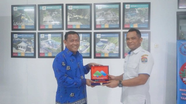 Perumda Air Minum Tirta Alam Tarakan studi banding Kota Palopo, Kamis (19/5/2022).