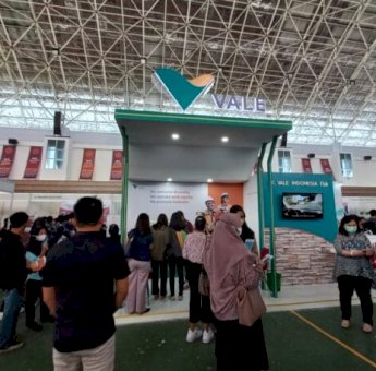 Hadir di Career Expo, Stand PT Vale Diminati Pencari Kerja